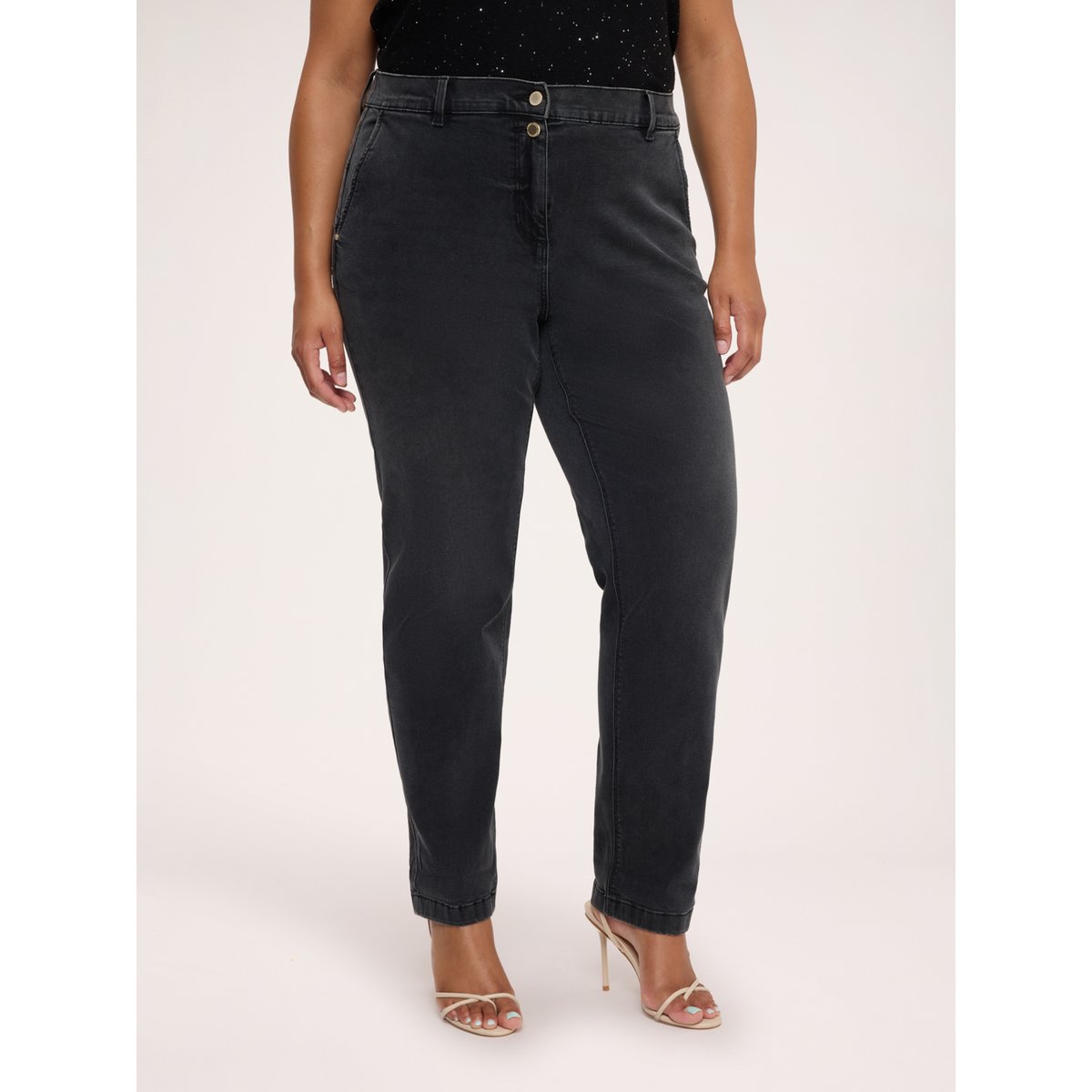 Jean Balloon lavage black noir, FIORELLA RUBINO