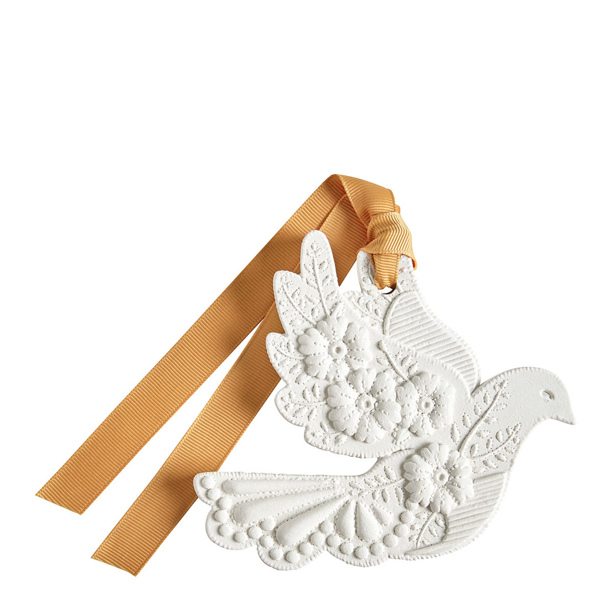 Décor parfumé Colombe en Fleurs - FLEUR DE MANDARINE blanc, MATHILDE M