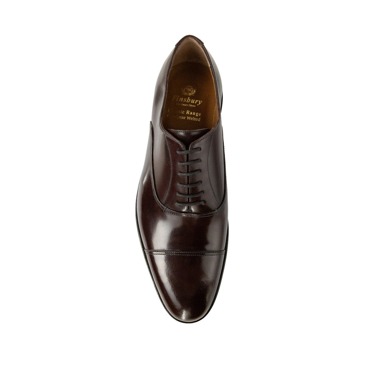 Richelieu WINDSOR bordeaux lisse, FINSBURY
