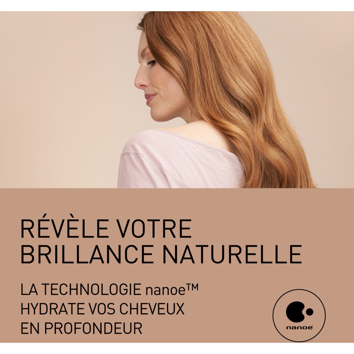 Sèche cheveux EH-NA65CN825 nanoé rose et noir, PANASONIC