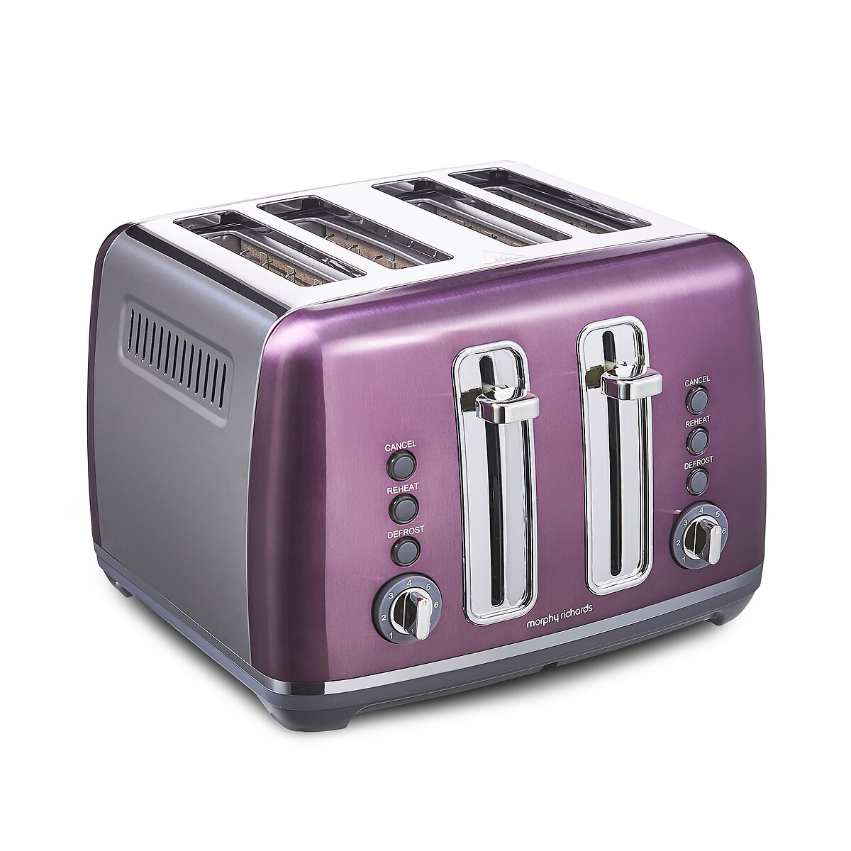 Accents 4-Slice Toaster purple, MORPHY RICHARDS