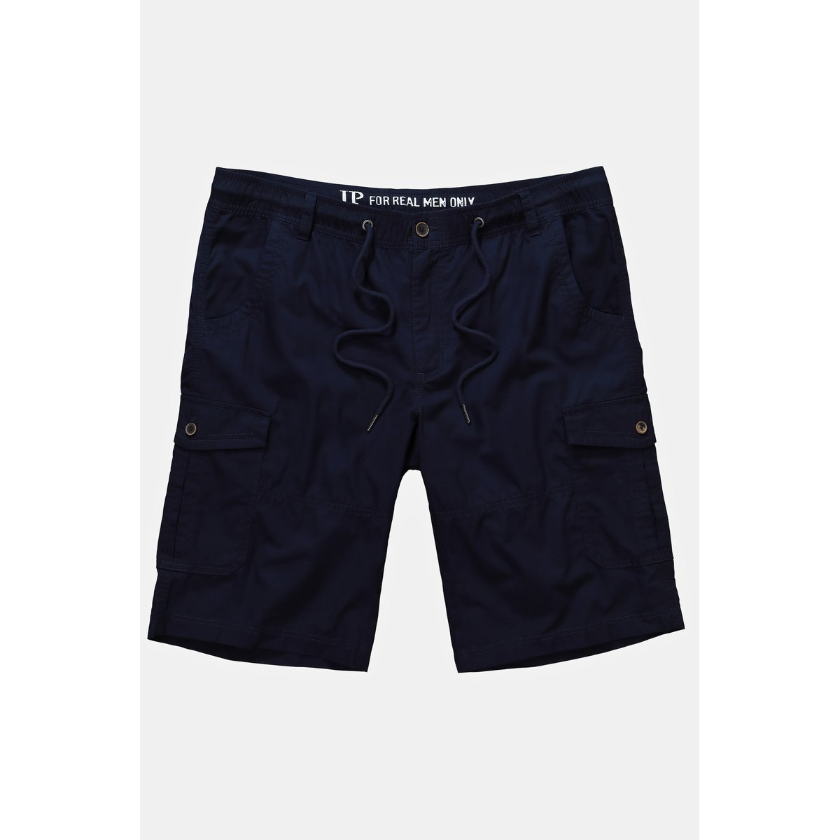 Bermuda cargo 6 poches, jambe droite marine foncé, JP1880