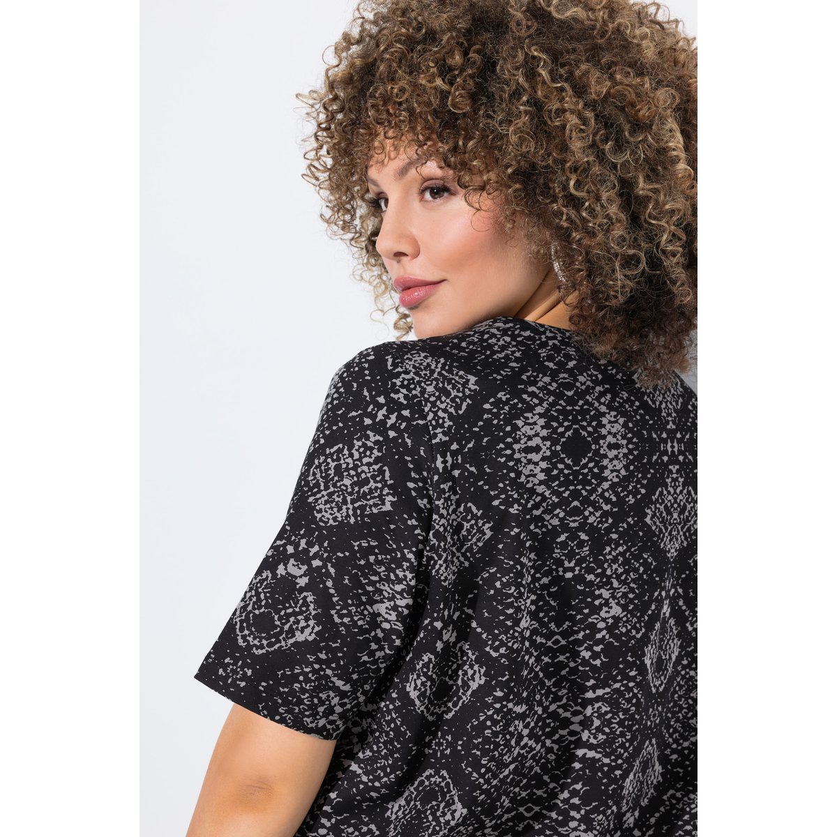 T-shirt manches courtes gris graphite, ULLA POPKEN