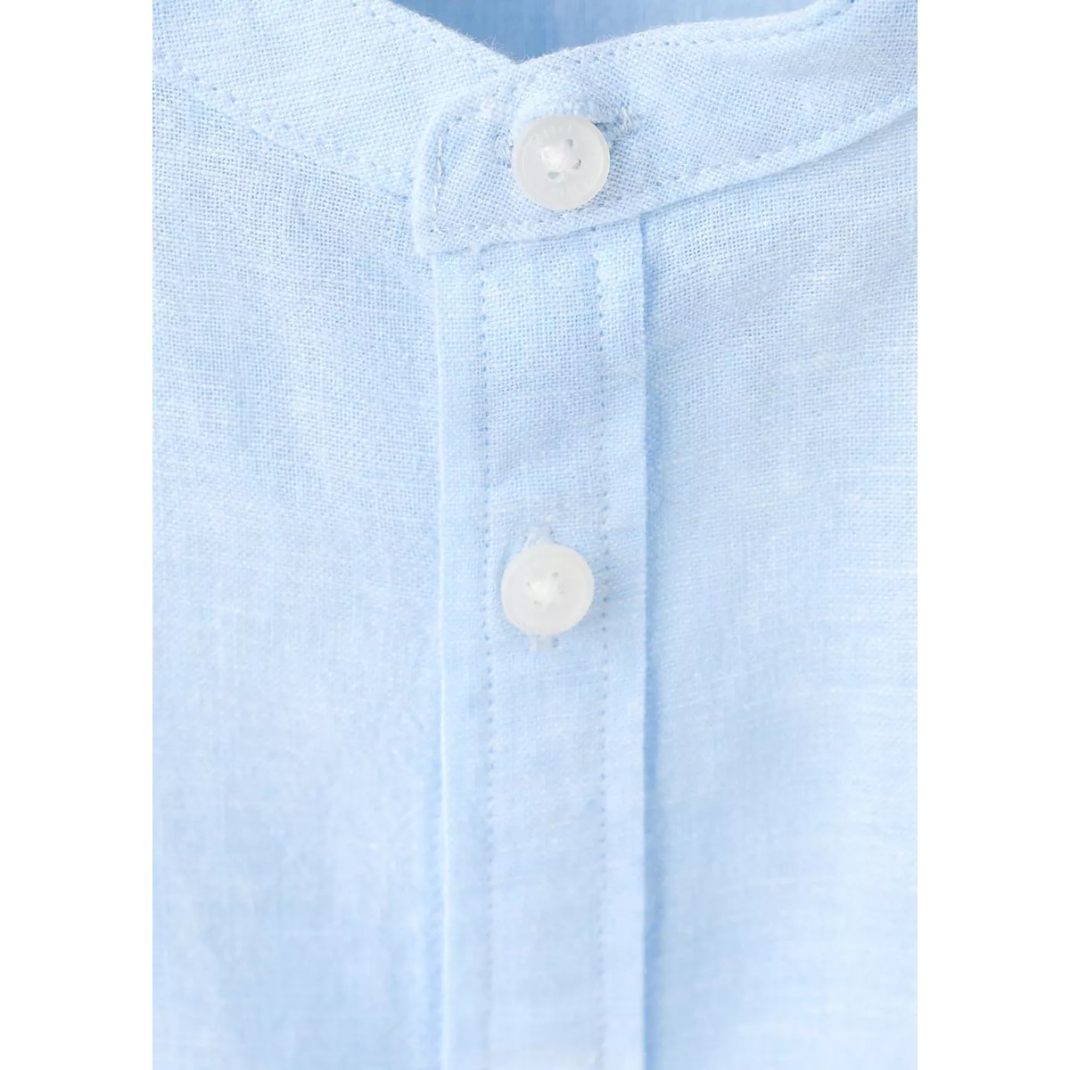 Chemise lin bleu ciel, MANGO KIDS