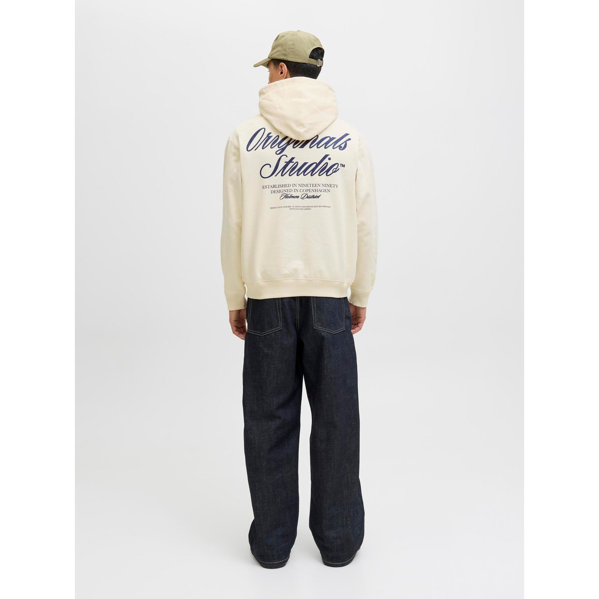 Sweat À Capuche antique white 1, JACK & JONES