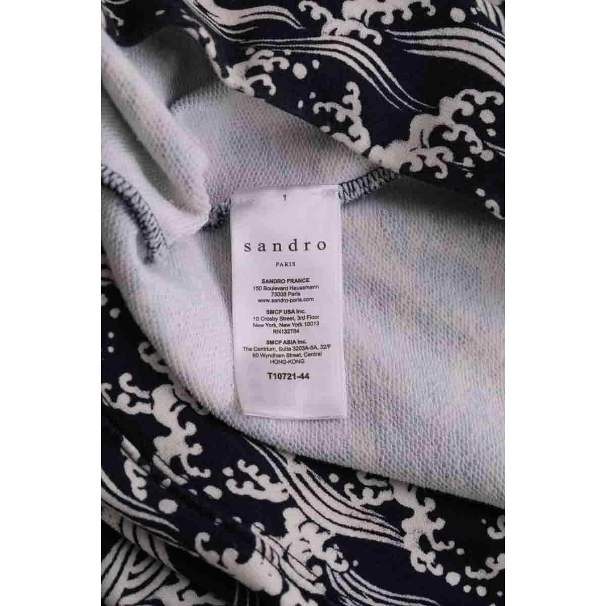 Sweatshirt - Très Bon État bleu, SANDRO