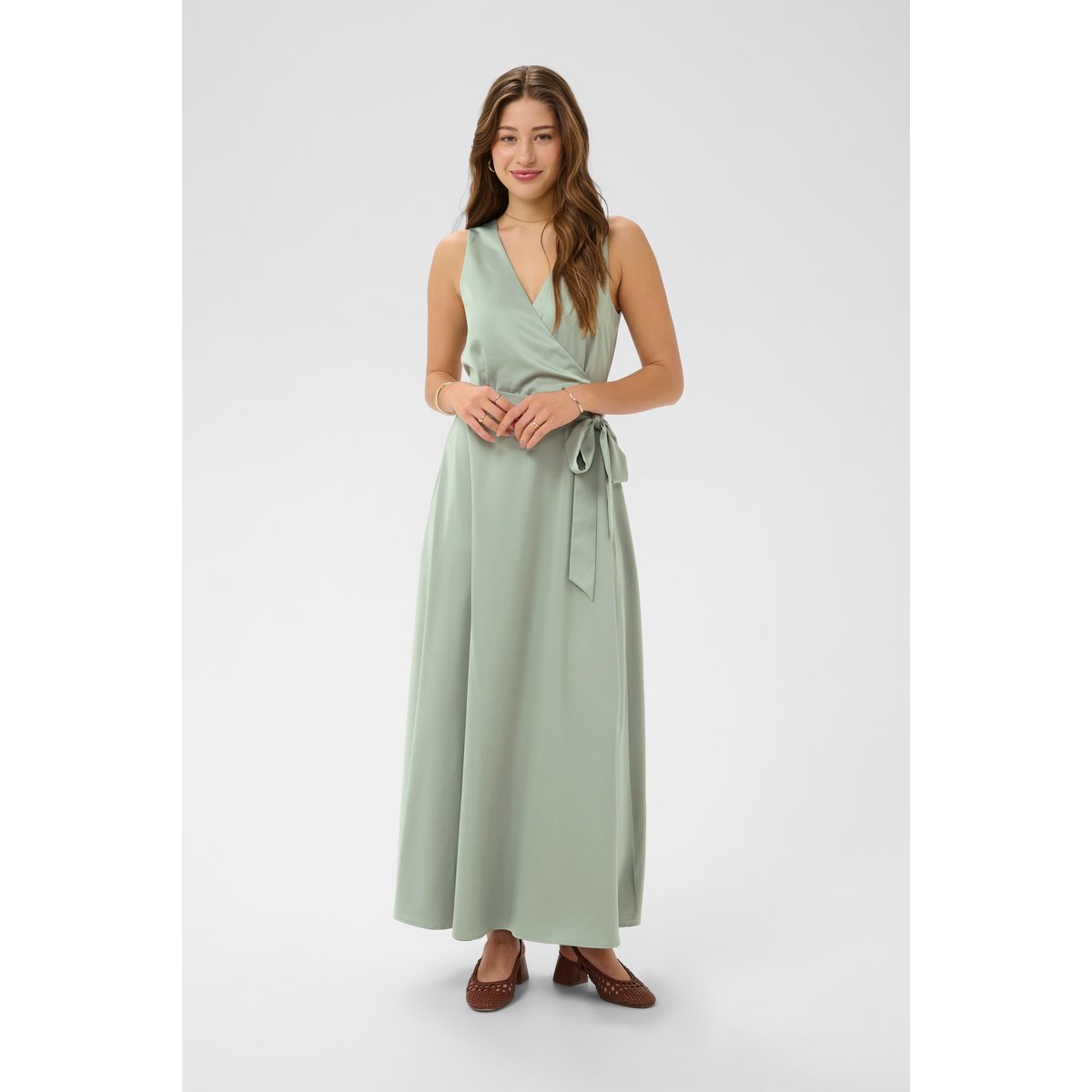 Robe vert shadow, CREAM