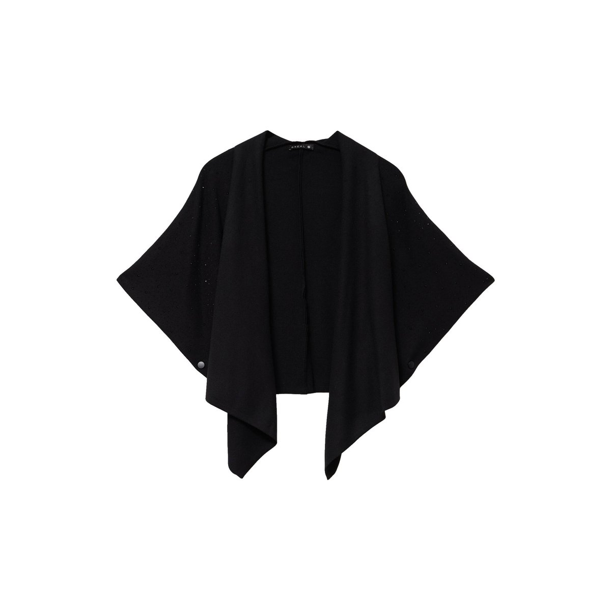 Poncho avec strass noir, BREAL