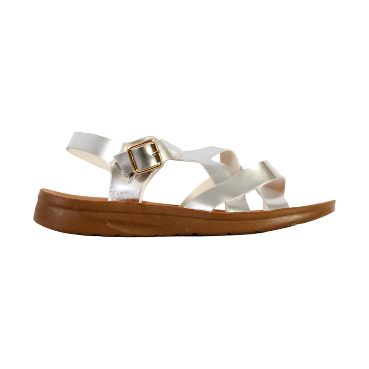 Sandales à Brides argent, ENZA NUCCI