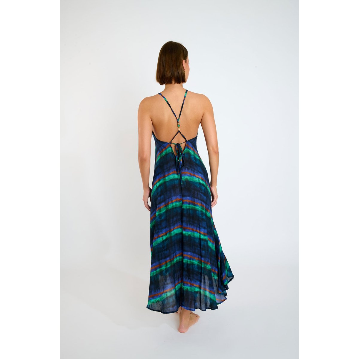 Robe beachwear Ahona - LUNAVOIL bleu nuit, BANANA MOON