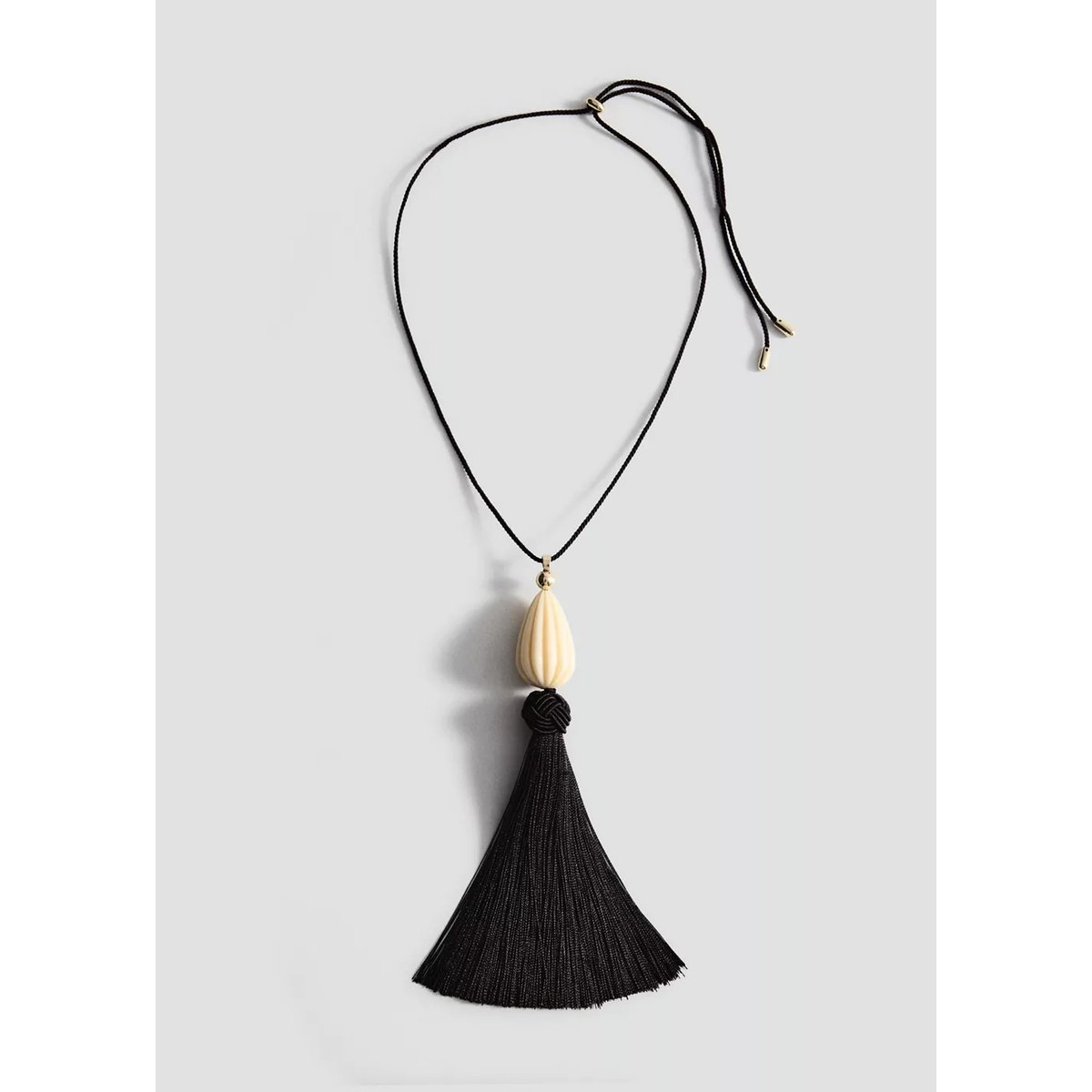 NECKLACE KIOTO marron, MANGO