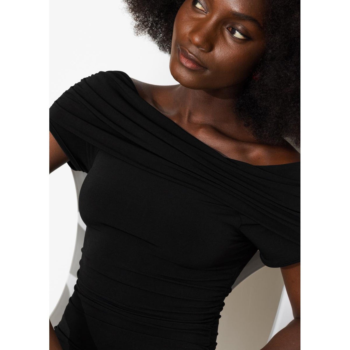 Body col Bardot noir, PROMOD