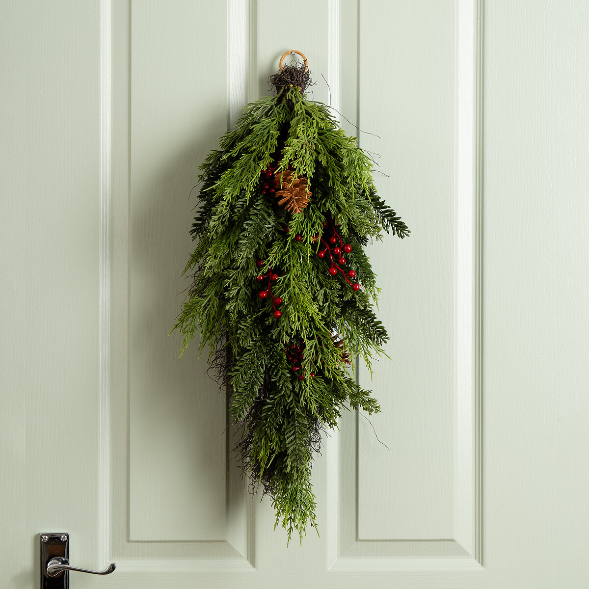 67cm Pine & Berry Swag green, SO'HOME