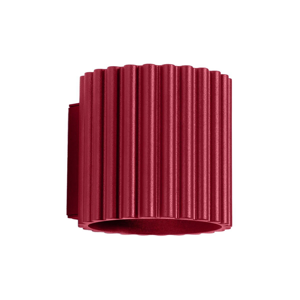 Applique Aluminium Bourgogne G9 1 Aura couleur unique, EDEN