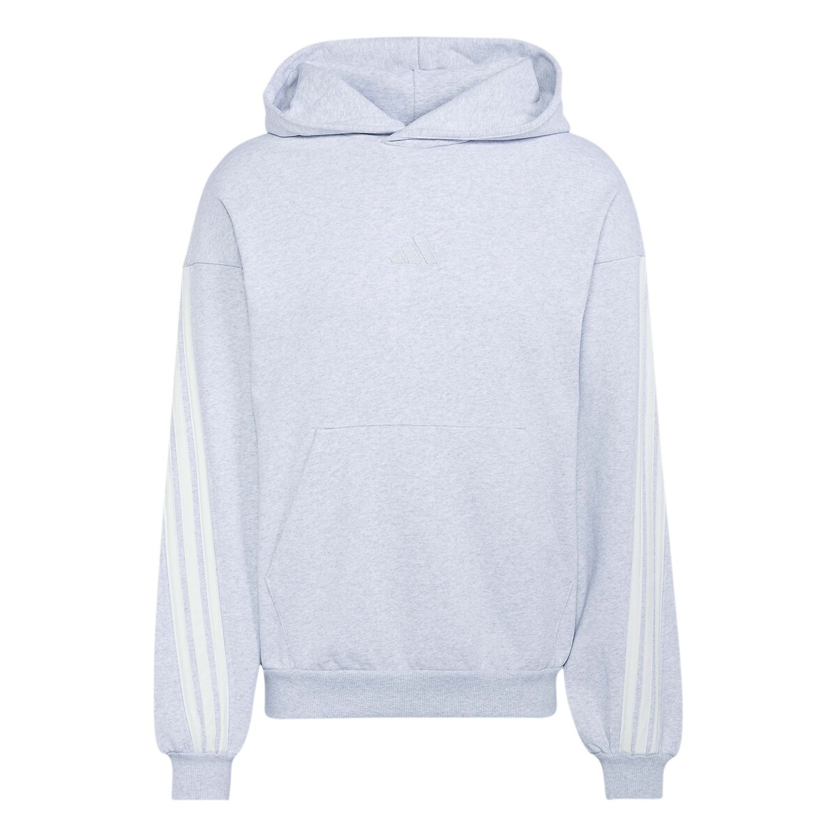 Sweat à capuche, FUTURE ICONS gris clair chiné, ADIDAS SPORTSWEAR