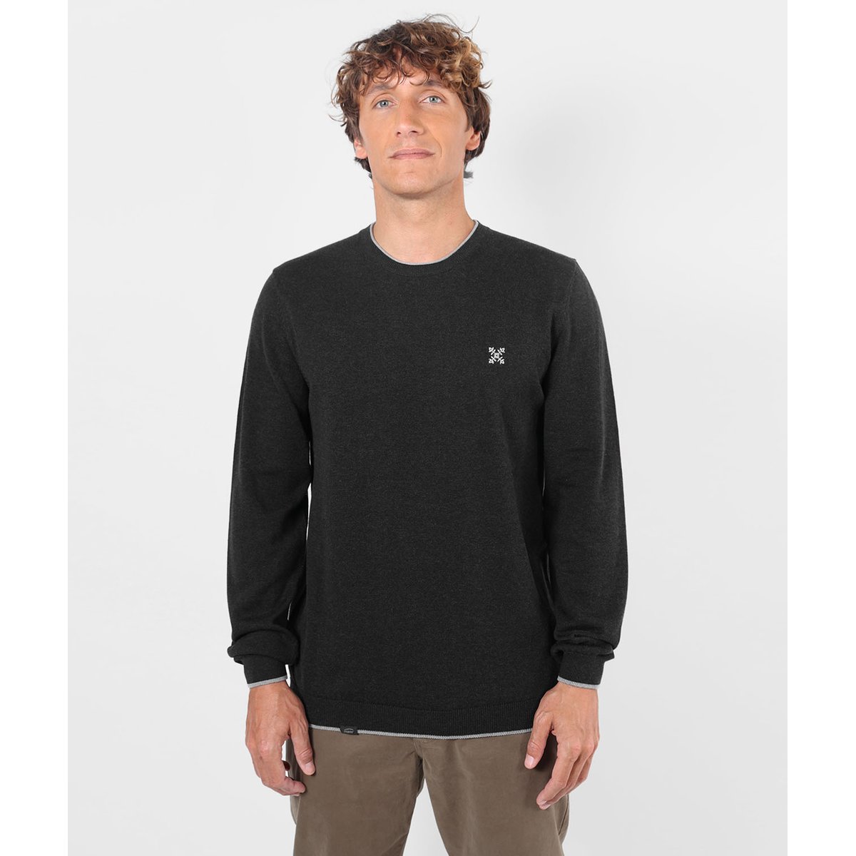 Pull PERONI black heather, OXBOW