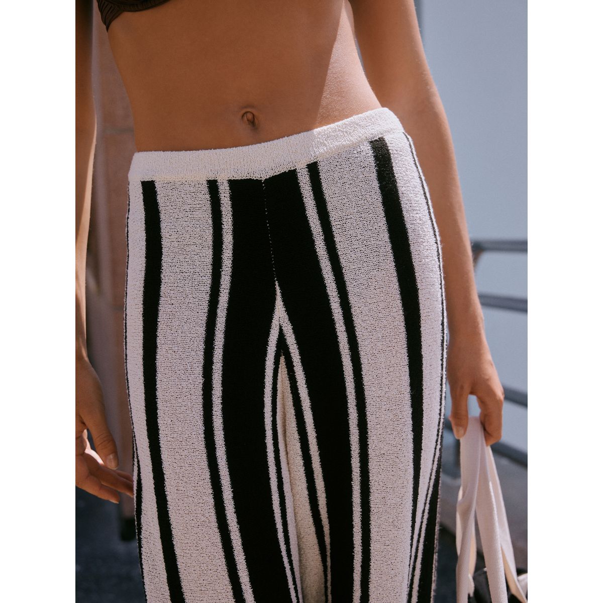 Pantalon de plage en maille monochrome, NEXT