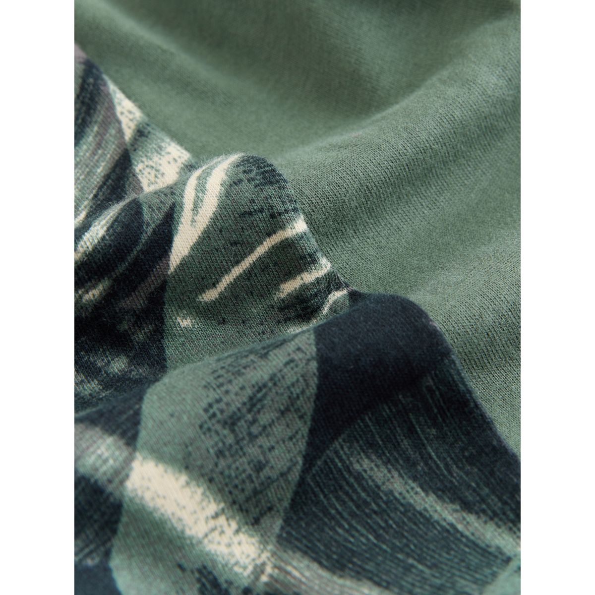 Ensemble pyjama short palmier vert kaki, NEXT