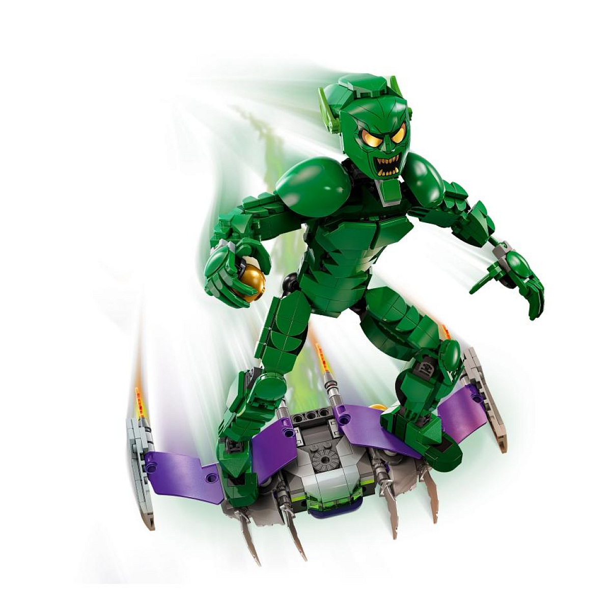 LEGO Marvel - Figurine du Bouffon Vert à construire - 76284 pour les jeunes super-héros multicolore, LEGO