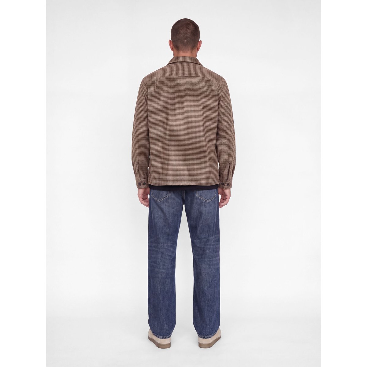 Surchemise marron - pine bark 1, JACK & JONES