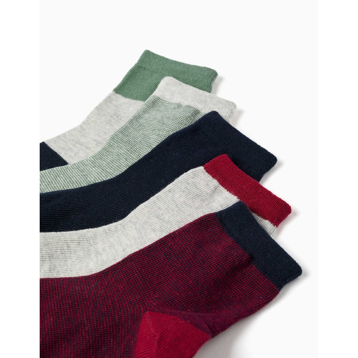 Lot de 5 paires de chaussettes fantaisie multicolore, ZIPPY