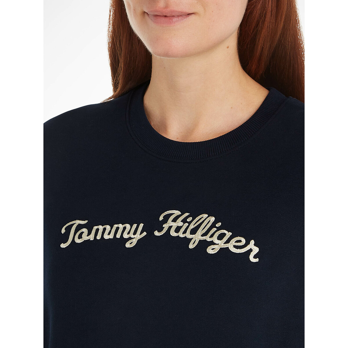 Cotton Crew Neck Sweatshirt 90005821, TOMMY HILFIGER