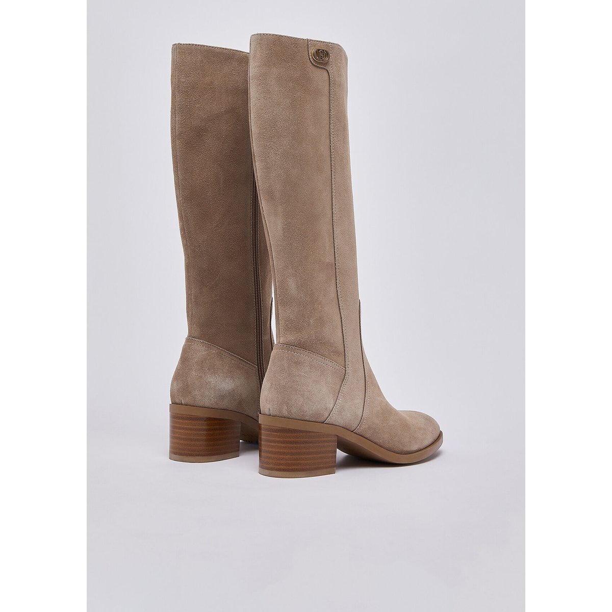 Bottes hautes en daim havane, LIU JO