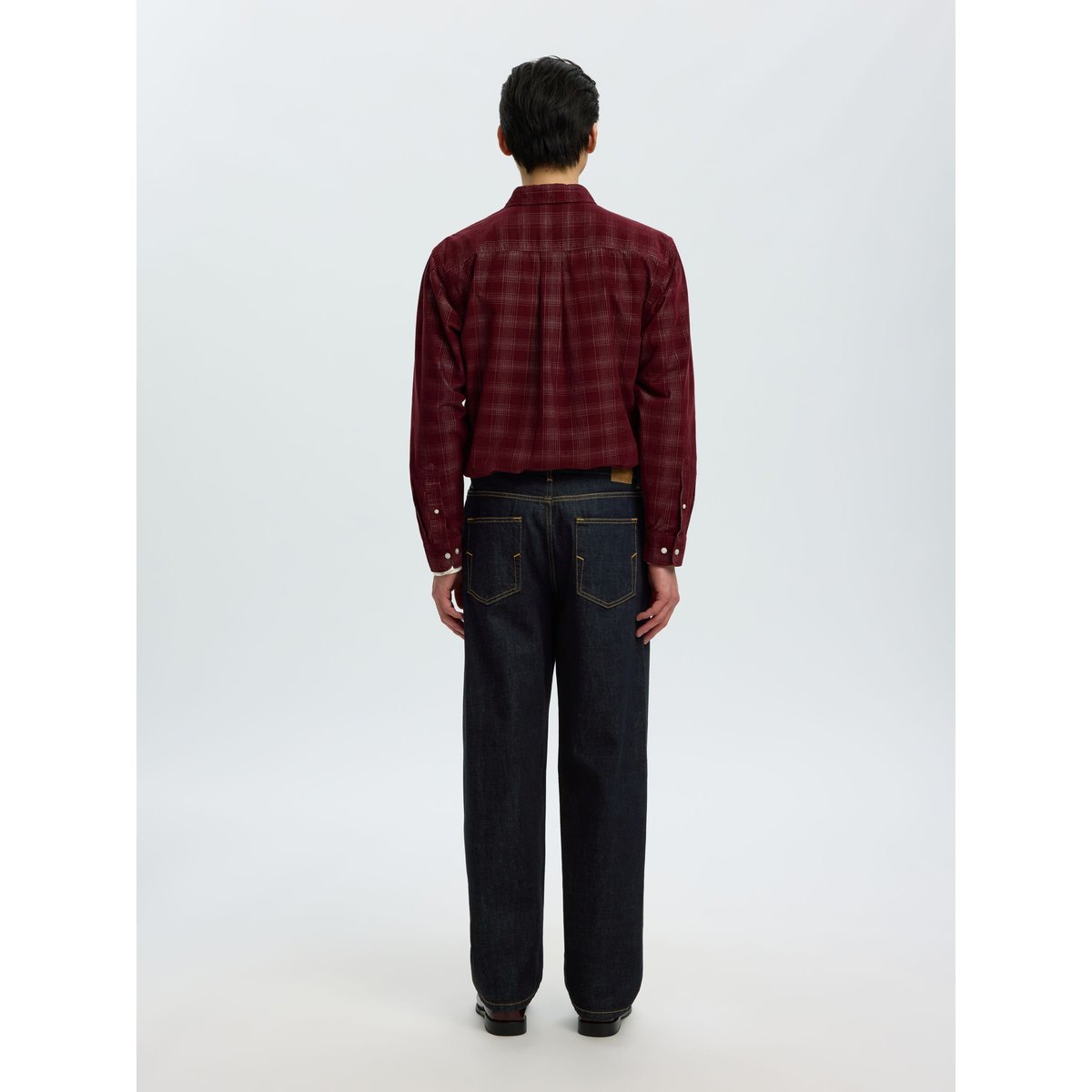 Jean bleu - dark blue denim1, SELECTED