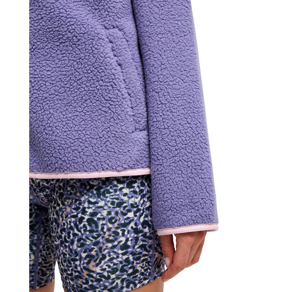 Polaire de sport WAVES OF WARMTH. violet twilight purple, ROXY
