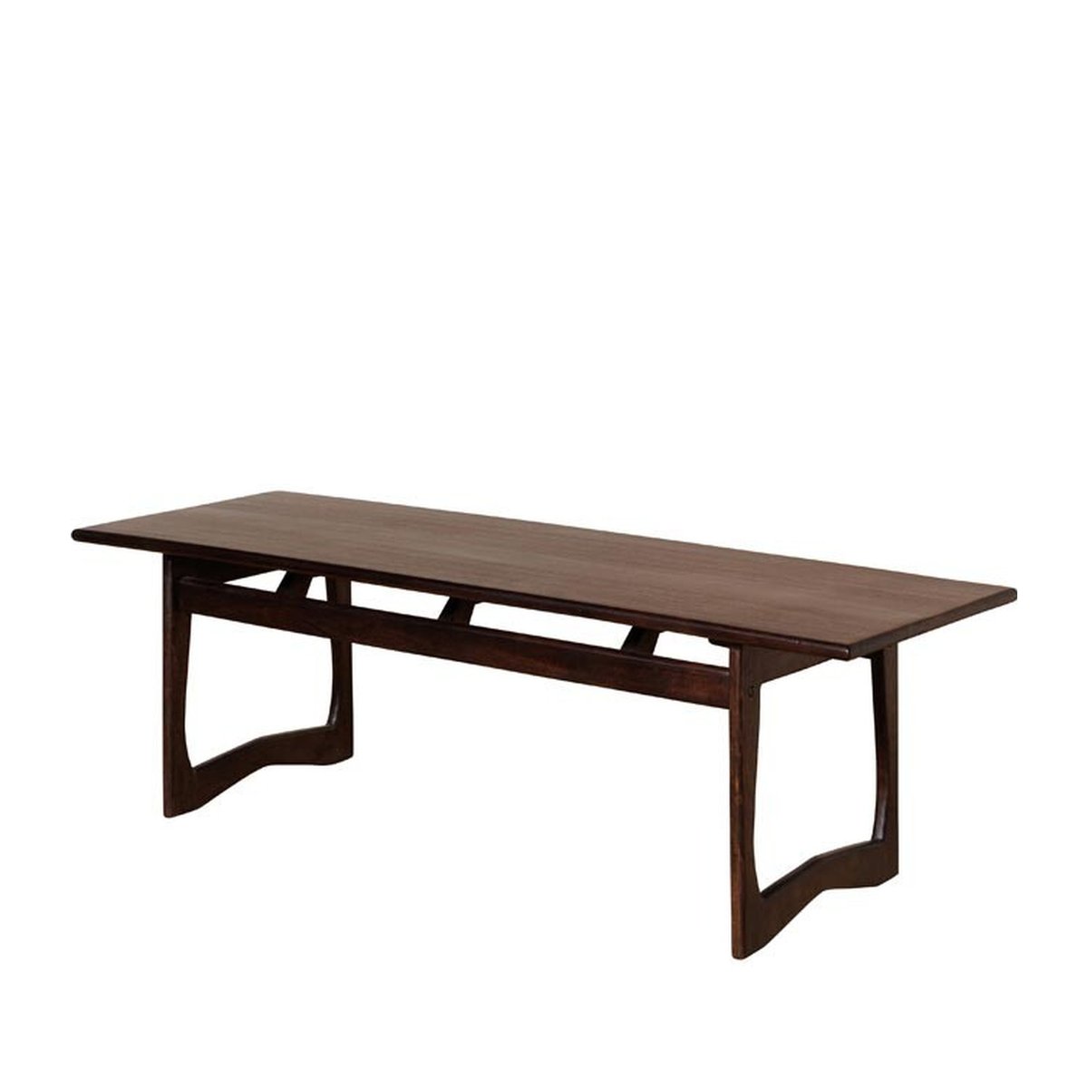 Table basse en bois BRUGES bois fonce, CHEHOMA