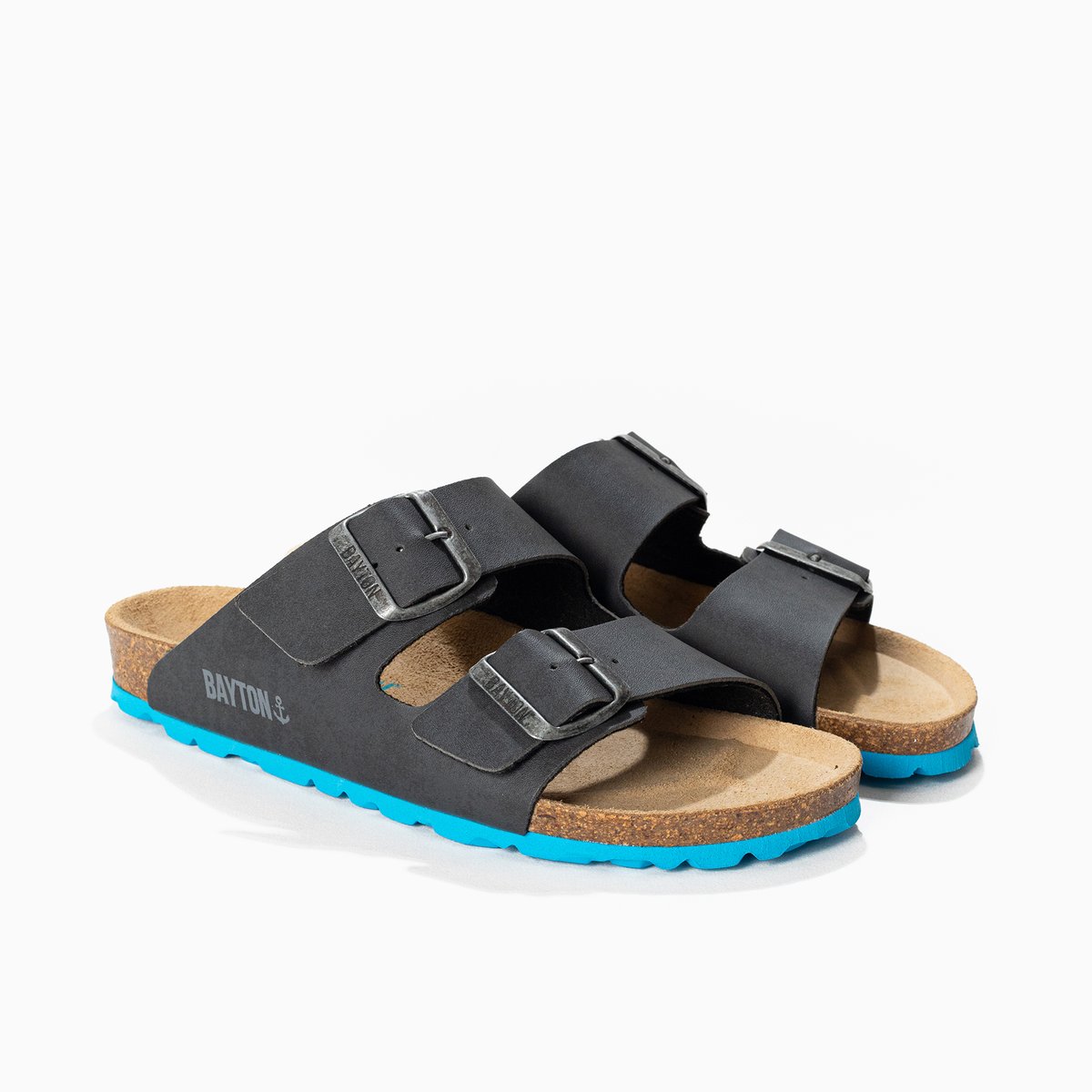 Sandales ATLAS gris foncé, BAYTON