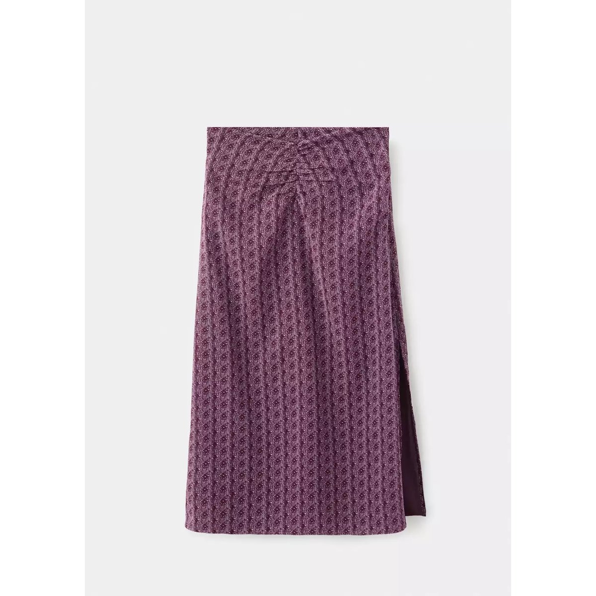 Jupe longue imprimée rose pâle, MANGO TEEN