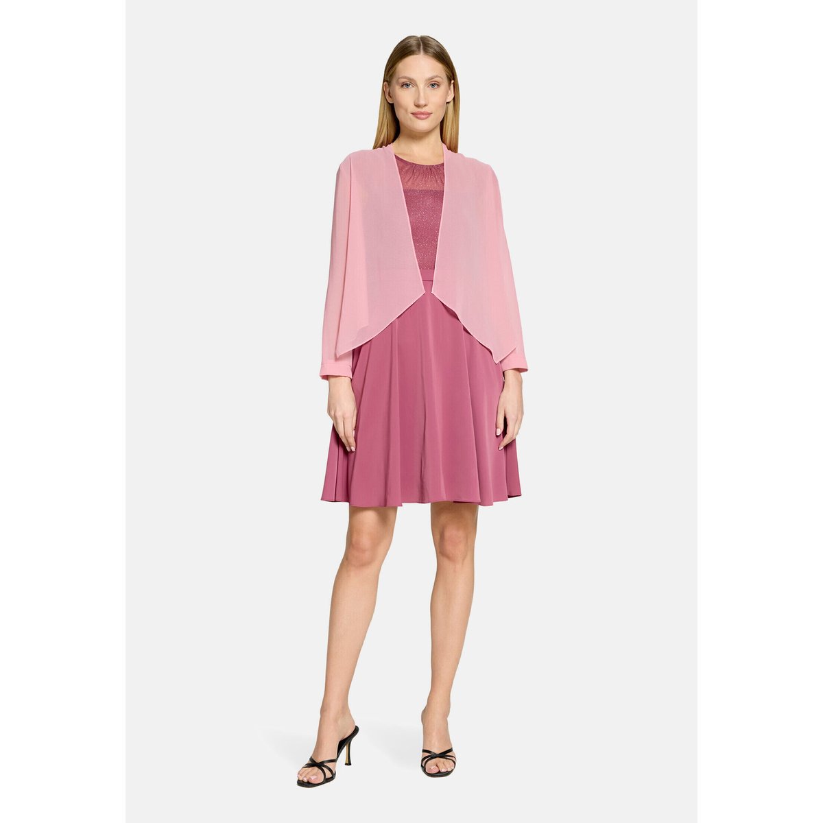 Veste façon blouse sans fermeture vintage blossom, VERA MONT