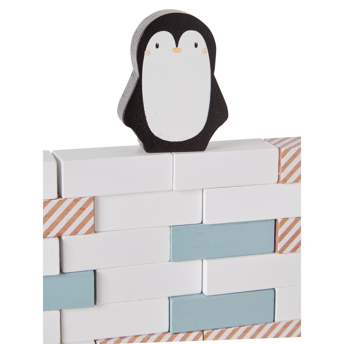 Jeu du mur en bois bleu, VERTBAUDET