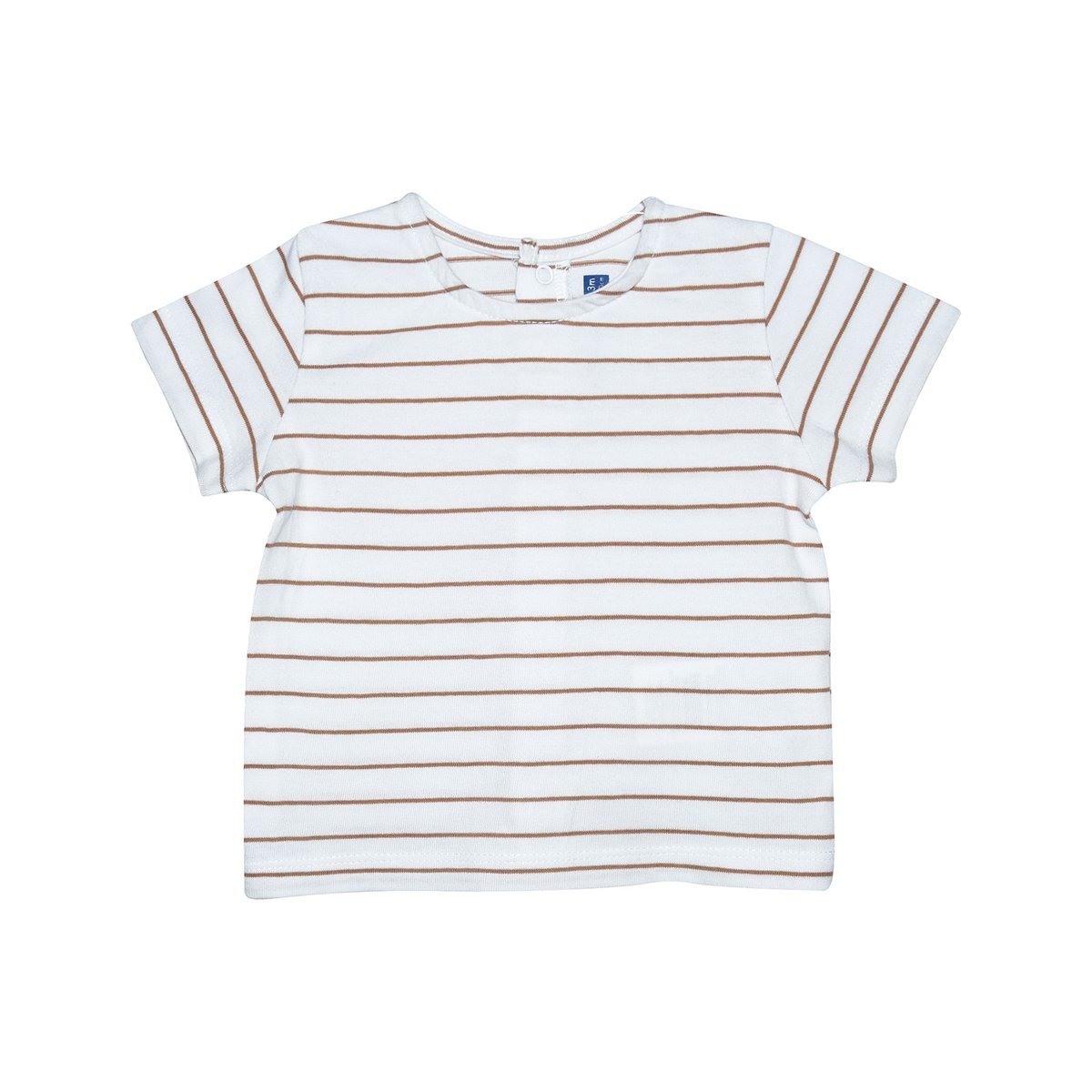 Tshirt salopette robbie court bebe beige, SUCRE D'ORGE