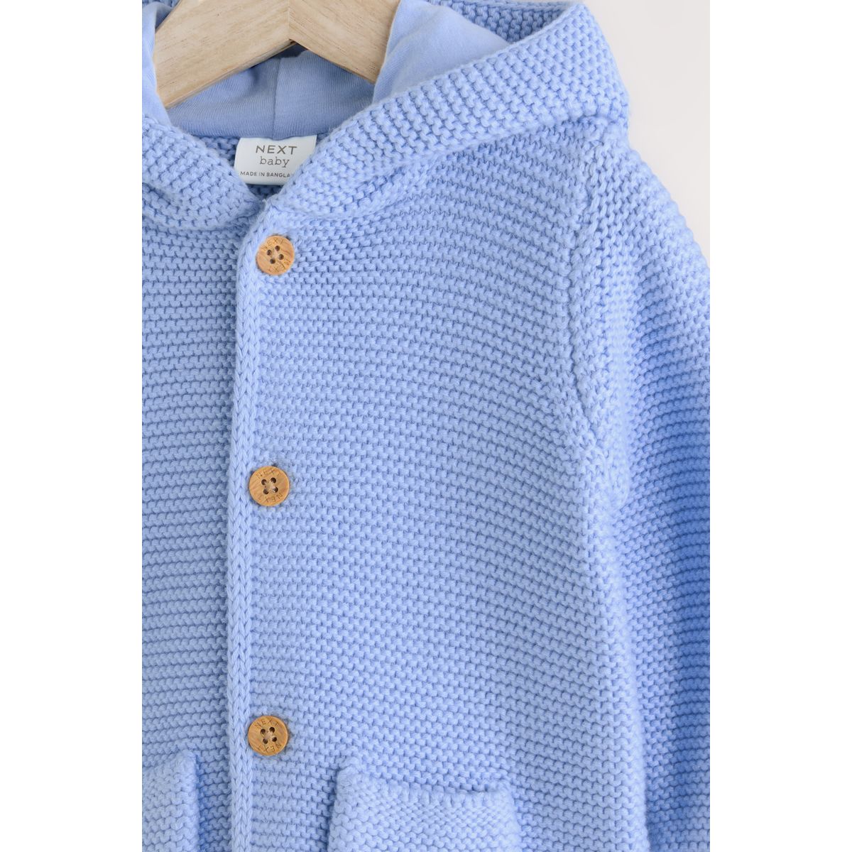Cardigan en maille bébé bleu, NEXT