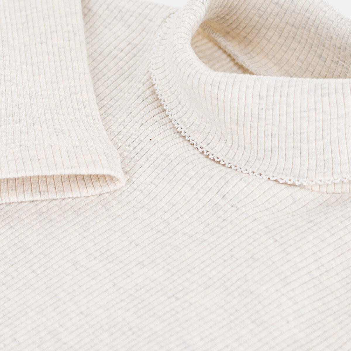 Katoenen coltrui mêleebeige, PETIT BATEAU