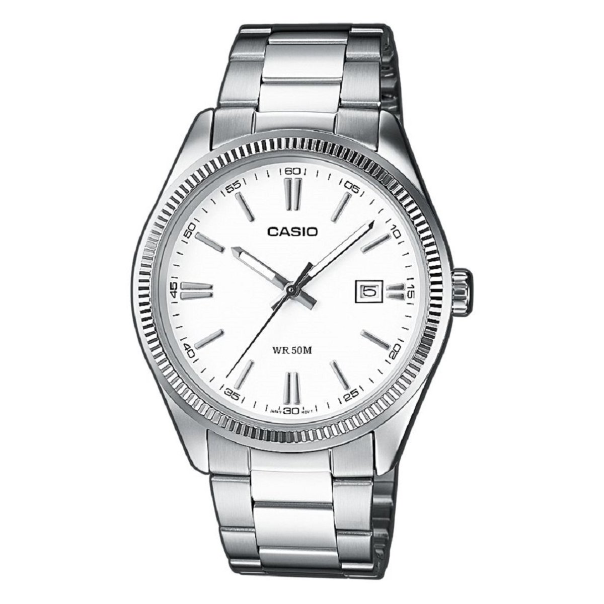 Montre Analogique CASIO COLLECTION argenté blanc argenté, CASIO