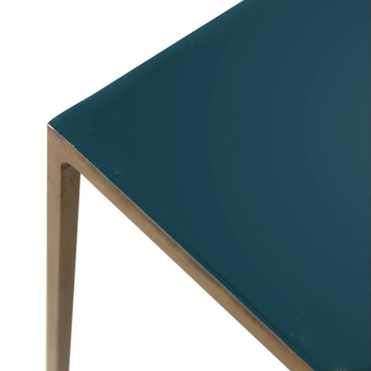 Console métal bleu canard, ZAGO