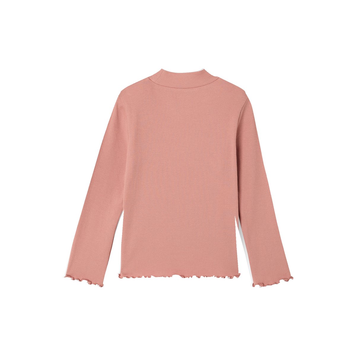 Sous-pull col cheminée vieux rose, VERTBAUDET
