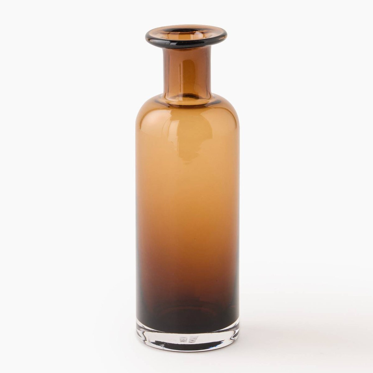 Fiole en verre MM, 11.5x19 ambre, MONOPRIX