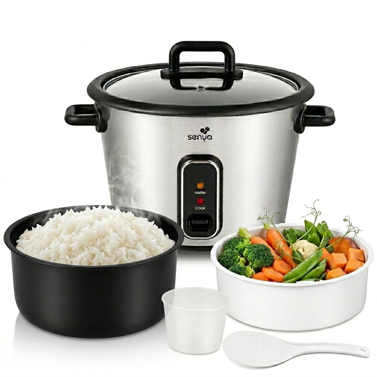 Cuiseur à riz SYCK-RC005 Perfect Rice 1.8L gris, SENYA