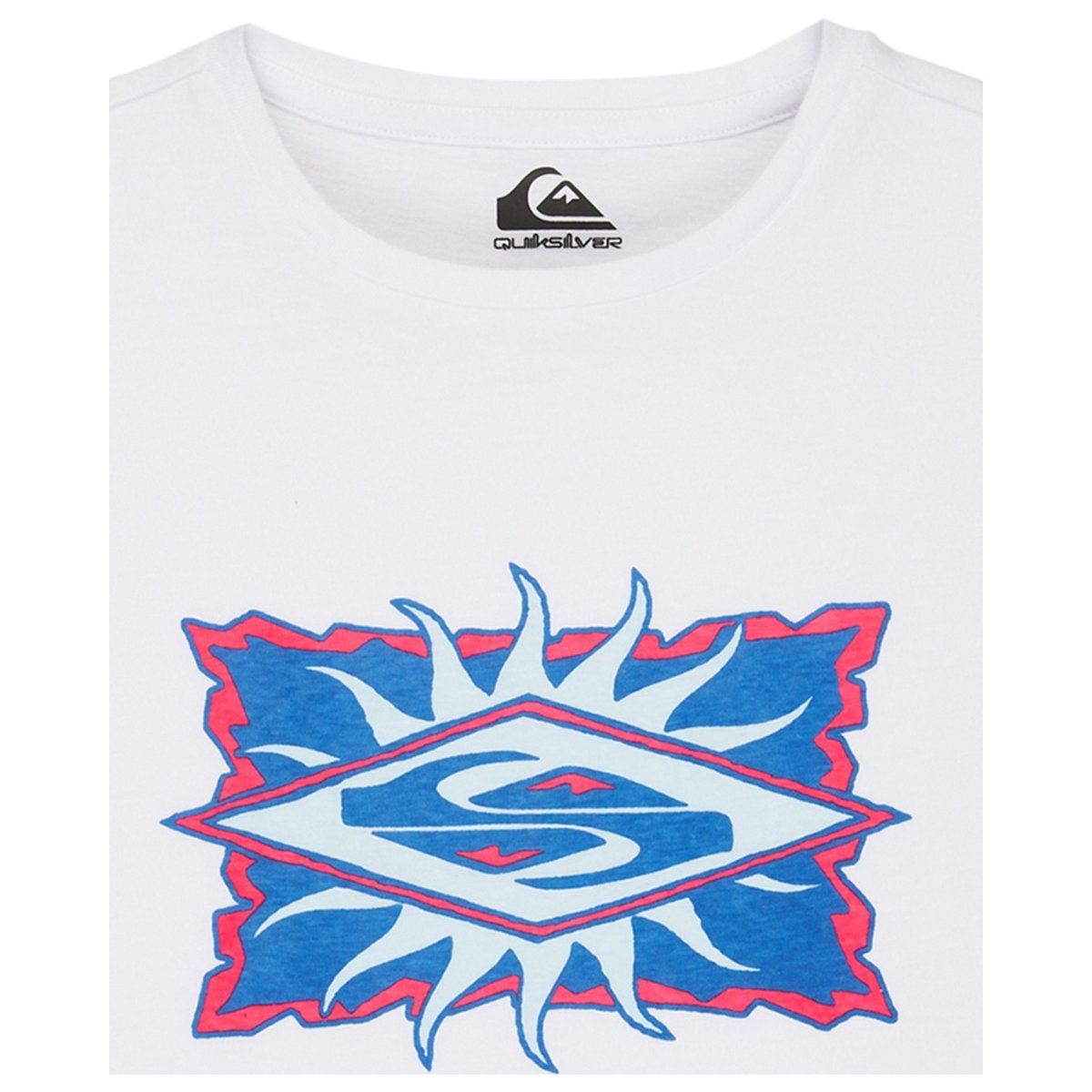 T-Shirt à manches courtes STARFISH STAMP blanc white, QUIKSILVER
