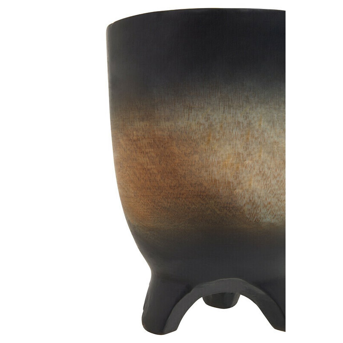 Large Black Ombre Planter black, FIFTY FIVE SOUTH