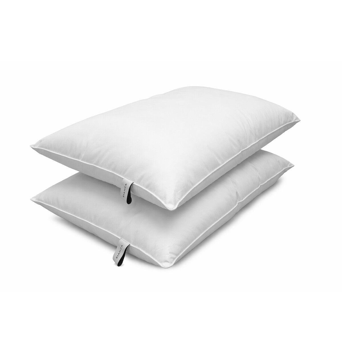 180 Thread Count Cotton Anti Allergy Pillow white, BIANCA FINE LINENS