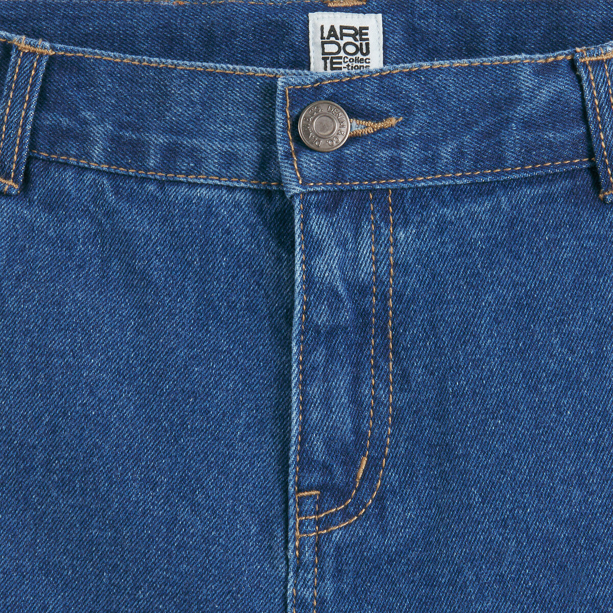 Denim Carpenter Bermuda Shorts stonewashed denim, LA REDOUTE COLLECTIONS