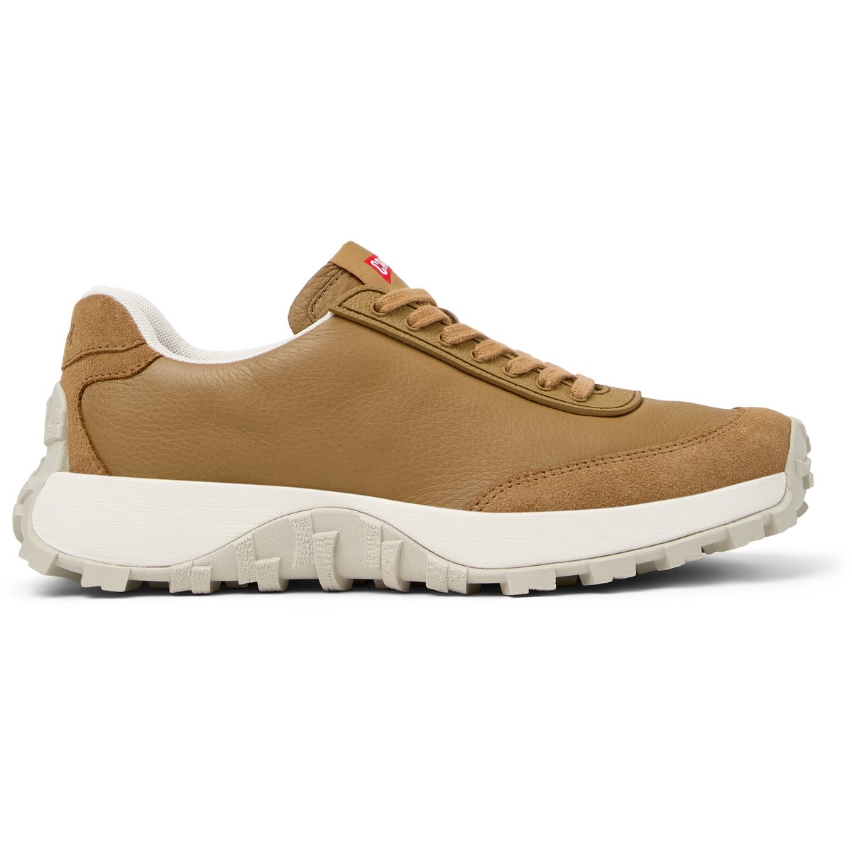 Baskets Drift Trail Smooth Leather marron moyen, CAMPER