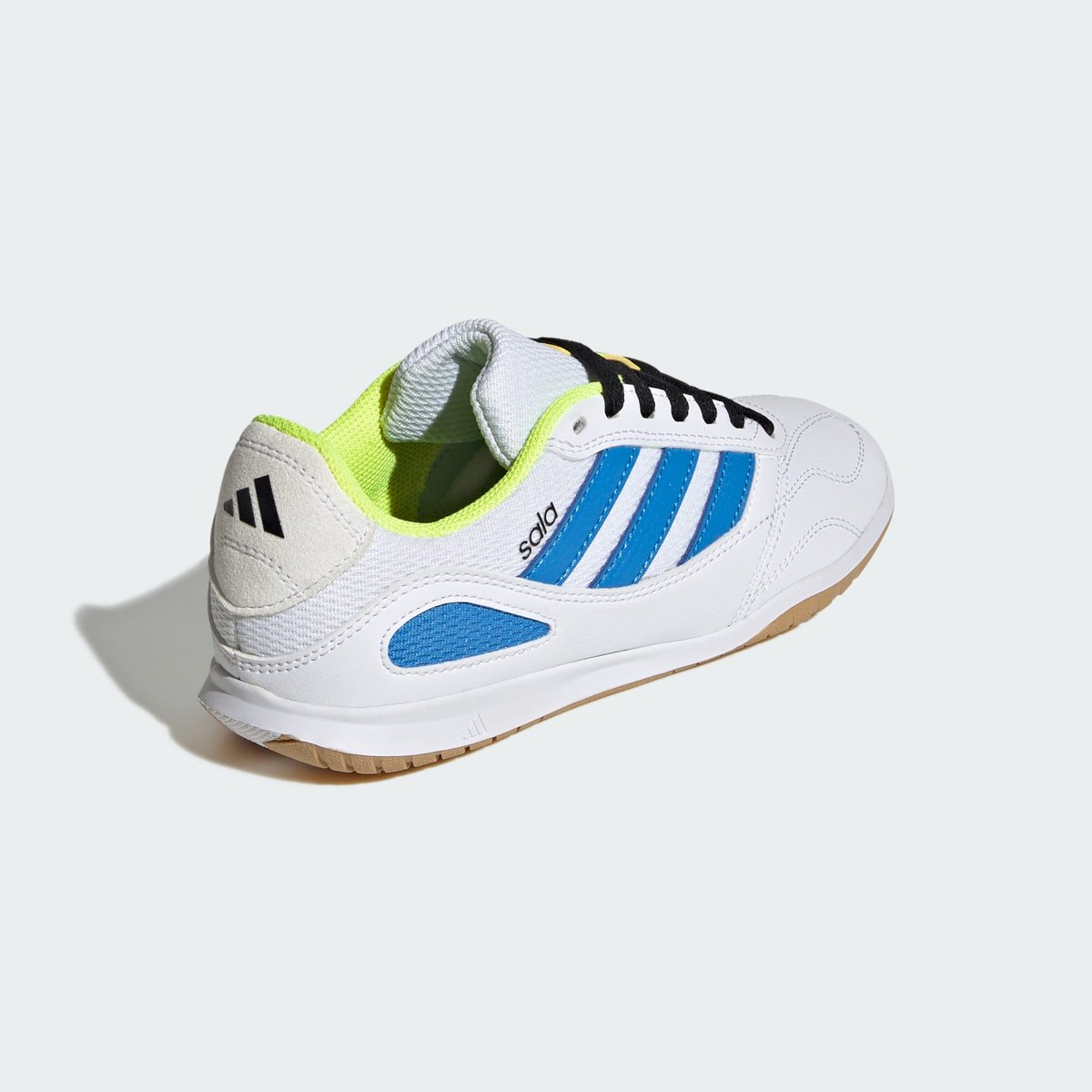 Chaussure De Football Super Sala Competition Iii Indoor Enfants Chaussure De Football Super Sala Competition Iii Indoor Enfants cloud white / lucid ray blue / solar yellow, adidas Performance