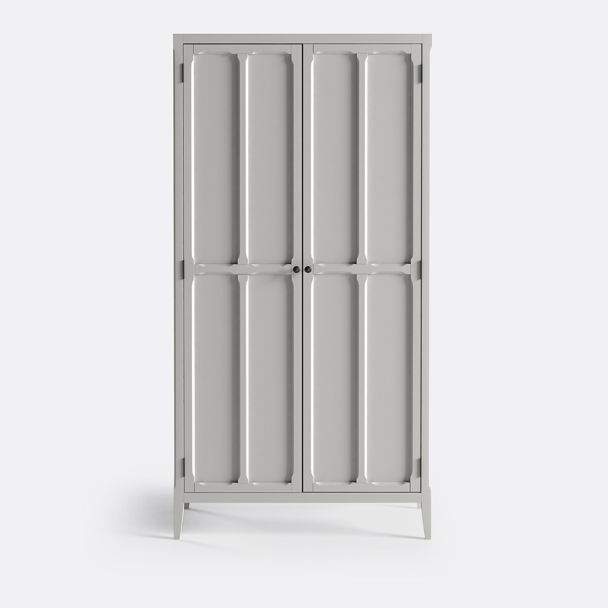 Eugénie 2-Door Wardrobe light grey, LA REDOUTE INTERIEURS