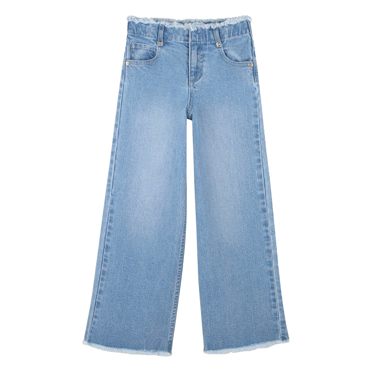 Jean à taille réglable denim blue, MICHAEL KORS